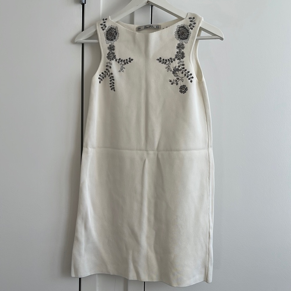 Zara white dress